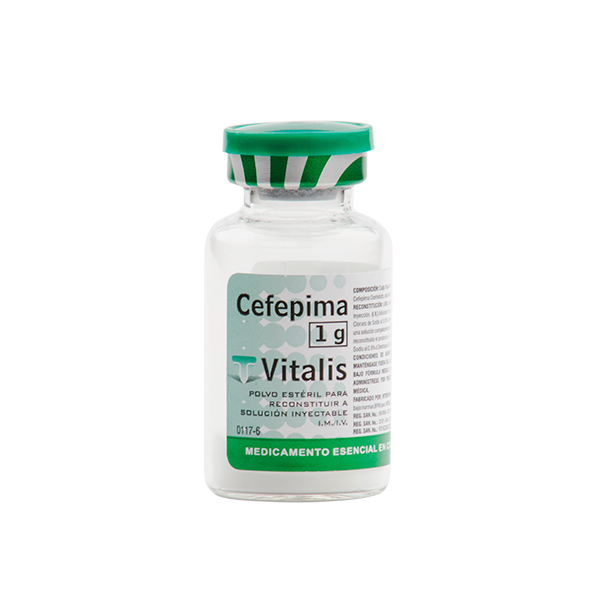CEFEPIME 1GR AMP I.V-I.M X 1 (VITALIS-VICAR)